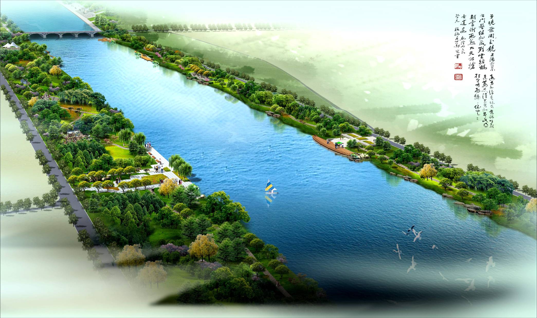 滨水湿地公园 - 济南园林集团景观设计有限公司